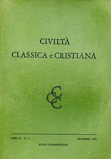 CIVILTA' CLASSICA E CRISTIANA