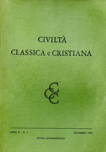 Civilta classica cristiana - civilta', e
