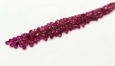 Red natural rubies brilliant - red,