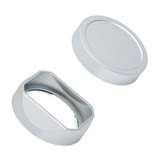 Per Voigtlander NOKTON 35mm F1.5 TIPO I II paraluce in metallo sostituire LH-12 argento