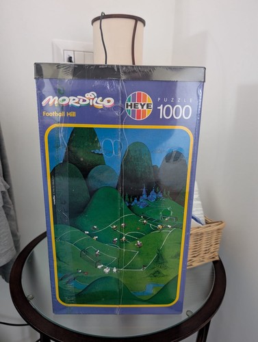 Mordillo puzzle football - puzzle, hill