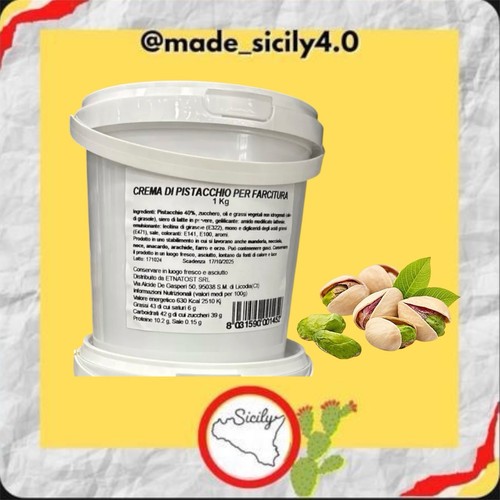 Crema pistacchio siciliano - crema,