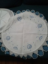 Lotto di 6 centrini/corridori