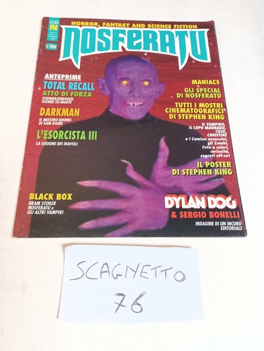 Dylan dog rivista nosferatu - dylan,