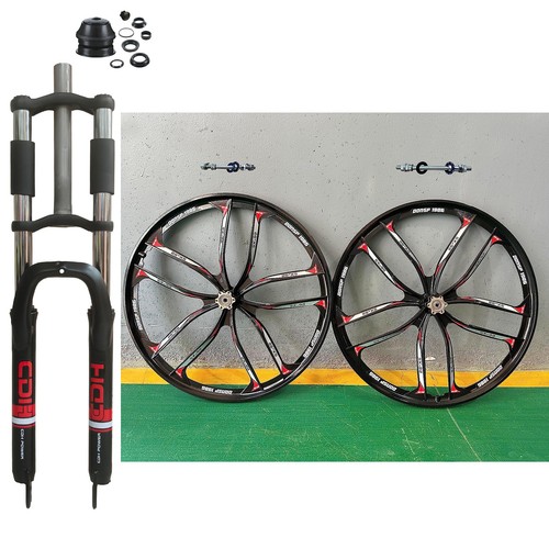 Set ruote mag 10 - 26", lame