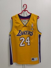 MAGLIA BASKET KOBE BRYANT N. 24 LOS ANGELES LAKERS CHAMPION NBA TG. L 10/11 ANNI