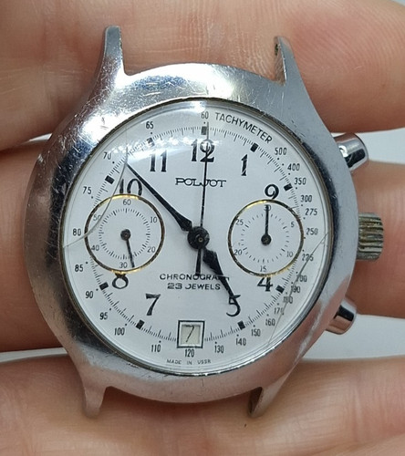 Poljot chronograph for spare - chronograph,