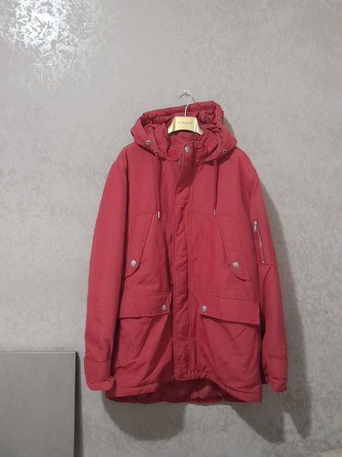 Cotton silk parka uomo - &,