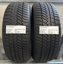 2 PNEUMATICI USATI CONTINENTAL WINTER CONTACT TS 850 P INVERNALI 235 50 R19 99 H
