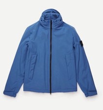 Giacca Stone Island Blu Soft
