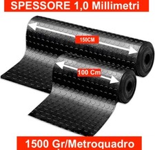 Tappeto gomma nero pvc - tappeto, in