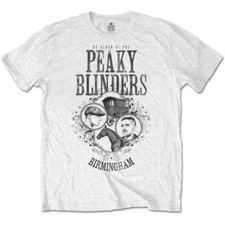 T-shirt bianca Peaky Blinders
