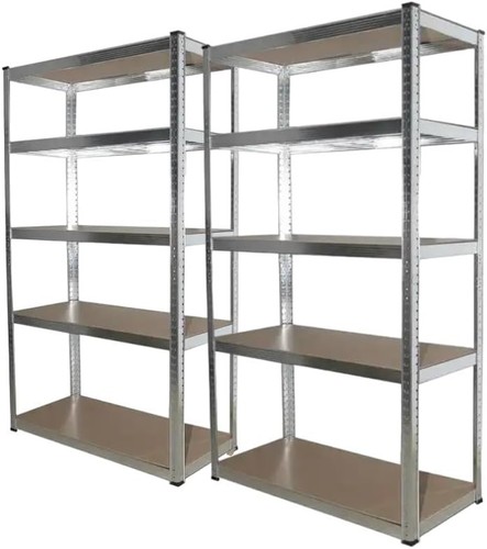 Scaffale metallo ripiani mdf - metallo,