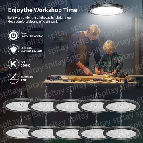 10x 800w ufo led illuminazione - ufo,