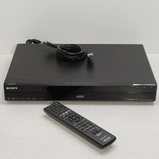 Sony RDR-AT107 DVD/HDD-Recorder TESTED +Remote HDMI 160GB DVD-RW Dolby Digital