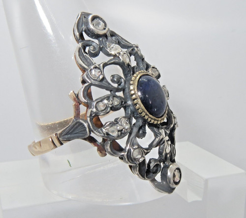 Anello antico oro - -, 14