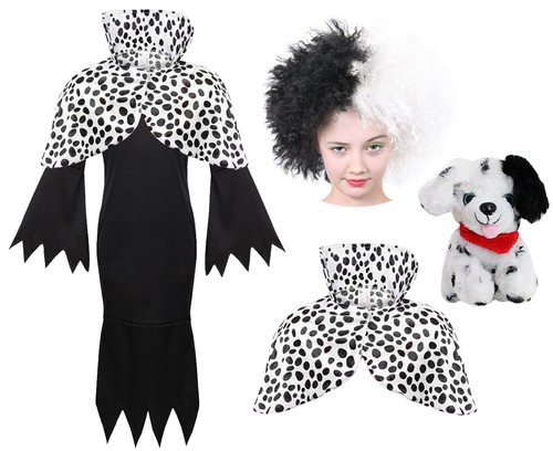 Costume crudelia ragazza - crudelia, cane
