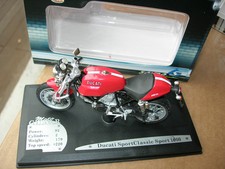 SOLIDO 1/18 MOTO DUCATI