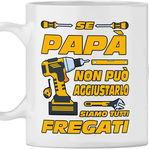 Tazza mug ceramica - papà,