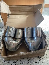 Terminali Scarico Inox Doppi