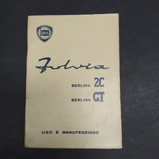 Libretto uso e manutenzione