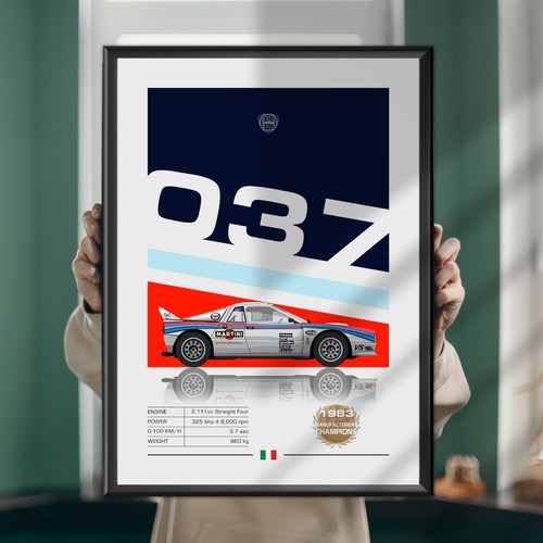 Lancia 037 gruppo rally - gruppo, b,