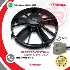 Ventilatore Aspirante Ventola Assiale Spal VA01-BP70/LL-36A, 24v Diametro 305mm