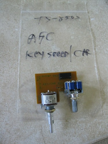 Kenwood 850s agc - kenwood, key