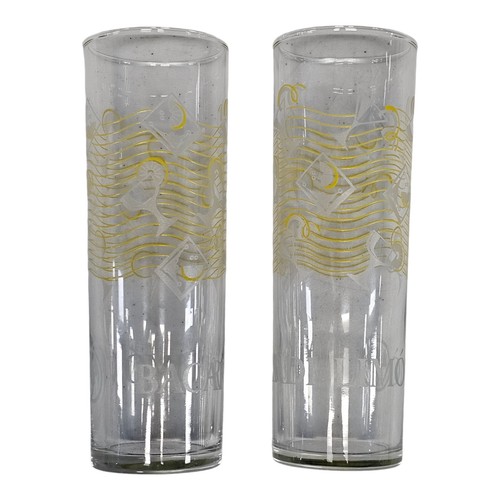 Bicchieri vintage bacardi - 2,