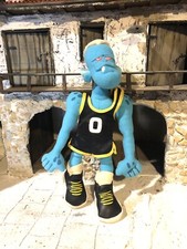 P1 Vintage Space Jam Peluche Michael Jordan Looney Toons Alien Nerdluck Blanko
