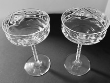 2 bicchieri sherbet champagne
