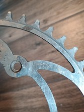 No Reserve 1940s Vintage bianchi Chainring 44t Corona X Folgore Paris Roubaix 