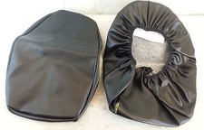 COPRISELLA NERA CON ELASTICO SELLA VESPA PK 50 HP -N- FL2 1990 C2016