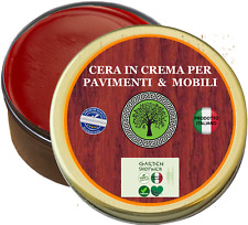 Ceralegno cera d'api crema pasta mobili legno lucida protegge Tonalità ROSSA