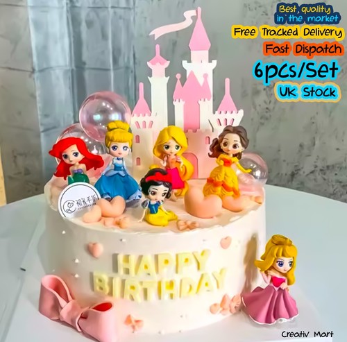 Cake topper figura principessa
