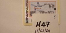 M47 MARCA DA BOLLO DA 2 EURO