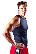 Canotta dimagrante uomo canottiera contenitiva Fitness Sauna sciogli L.25272