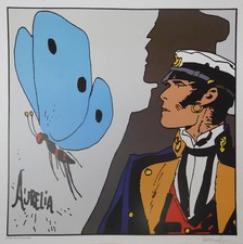 Stampa Corto Maltese firmata
