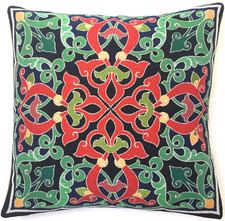 Cuscino Suzani effetto