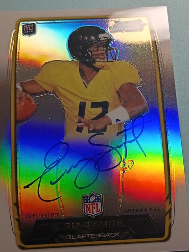 2013 geno smith bowman chrome - 2013,