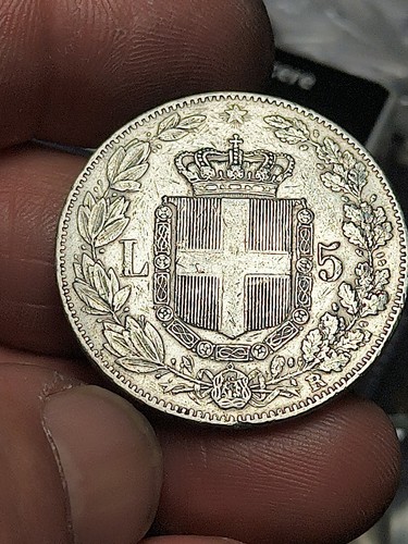 Moneta lire 1879 - moneta, i