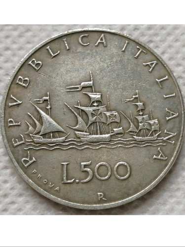 500 lire caravelle - lire,