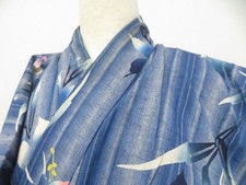 KIMONO GIAPPONESE YUKATA BLU