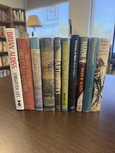Brian aldiss book lot - brian,