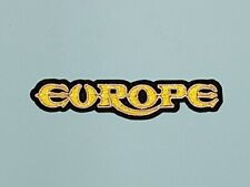 Rock Music Sew / Iron On Embroidered Patch:- Europe The Final Countdown