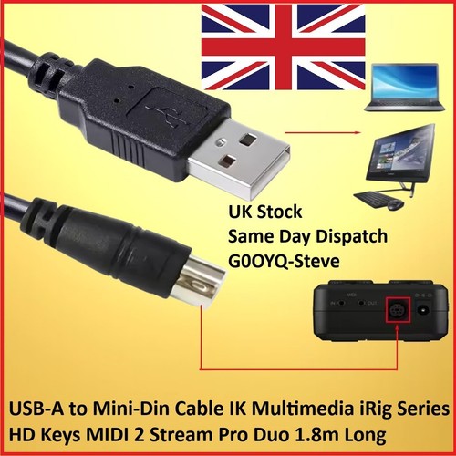 Cavo usb mini din ik - da, mini-din