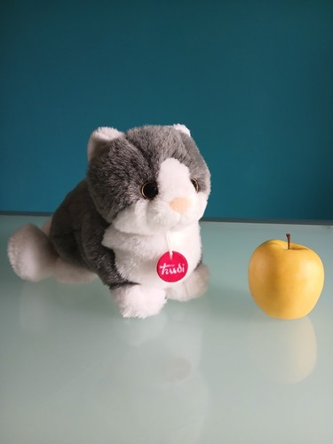 Trudi peluche gatto colore - "trudi",