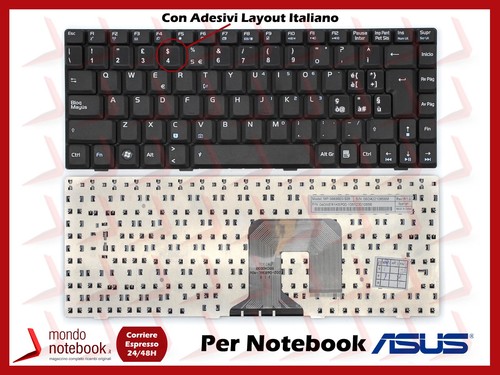 Tastiera notebook asus - tastiera, f9sg