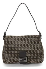 Fendi brown zucchino canvas - fendi,