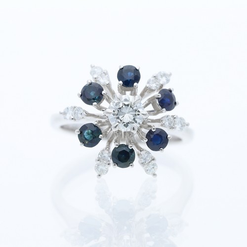 Anello vintage brillanti - vintage,